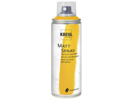 KREUL Peinture aéorosol MATT SPRAY, or, 200 ml