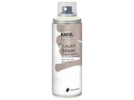 KREUL Peinture aéorosol CHALKY SPRAY, White Cotton, 200 m