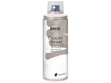 KREUL Peinture aéorosol CHALKY SPRAY, Melle Rose, 200 ml
