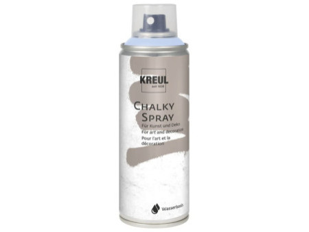 KREUL Peinture aéorosol CHALKY SPRAY, Vintage Blue, 200 ml