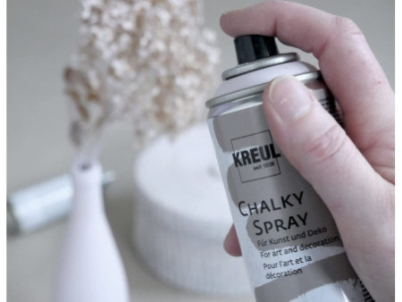 KREUL Peinture aéorosol CHALKY SPRAY, Vintage Blue, 200 ml