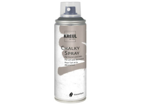 KREUL Peinture aéorosol CHALKY SPRAY, Volcanic Gray, 200 m