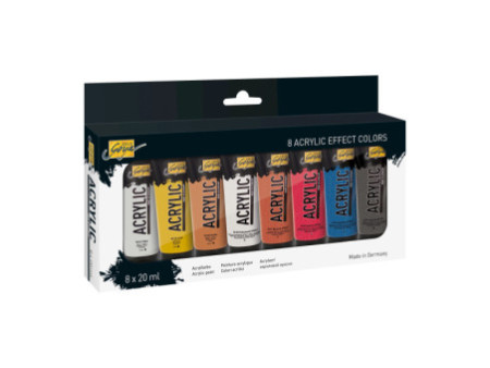 KREUL Peinture acrylique SOLO Goya Acrylic, 20 ml, set de 8