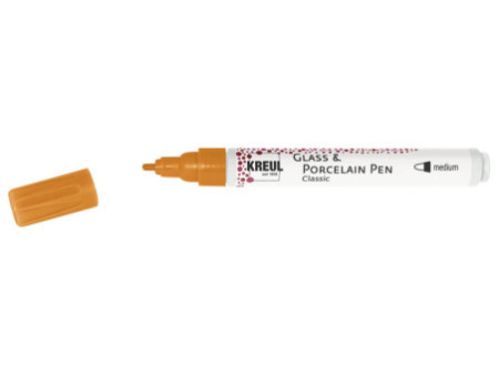 KREUL Glass & Porcelain Pen Classic, orange