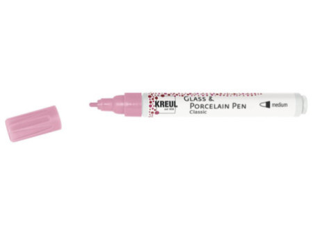 KREUL Glass & Porcelain Pen Classic, rose