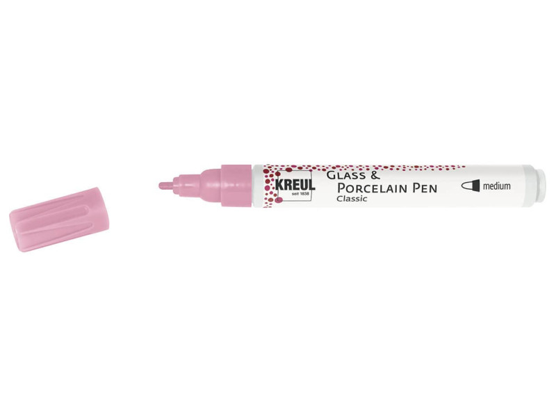KREUL Glass & Porcelain Pen Classic, rose