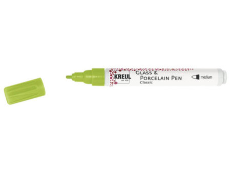 KREUL Glass & Porcelain Pen Classic, vert réséda