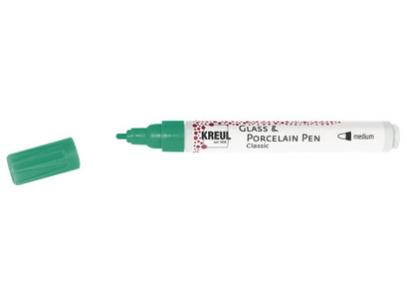 KREUL Glass & Porcelain Pen Classic, vert franc