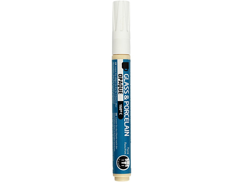 KREUL Glass & Porcelain Pen Classic, blanc