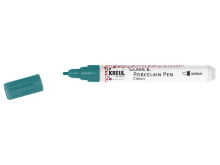 KREUL Glass & Porcelain Pen Classic, turquoise