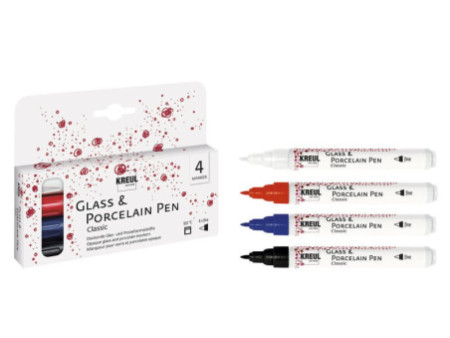KREUL Marqueur pour porcelaine 'Glass & Porcelain Pen'