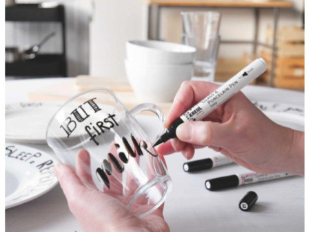 KREUL Glass & Porcelain Pen Easy, noir