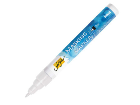 KREUL SOLO Goya Marqueur de masquage, fin, pointe ogive