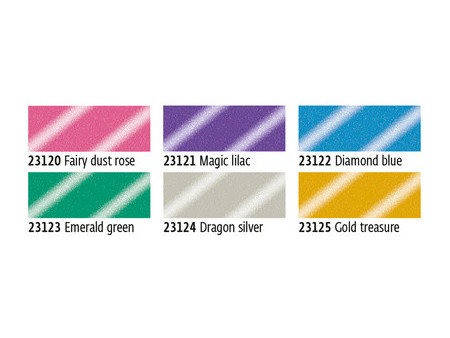 KREUL Gouache aux doigts nacrée 'MUCKI' argent dragon