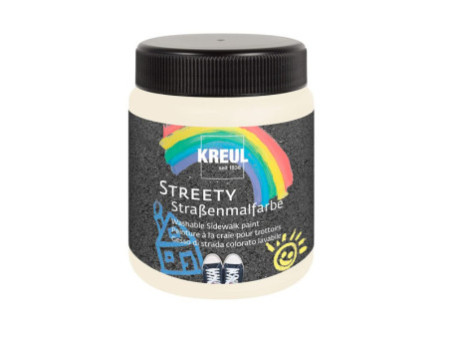 KREUL Peinture à la craie pour trottoir STREETY, blanc nuage