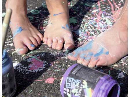 KREUL Peinture à la craie pour trottoir STREETY, rouge