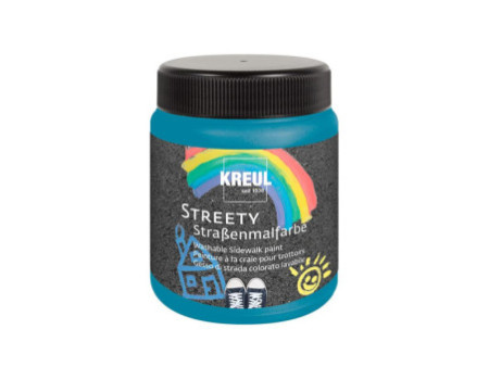 KREUL Peinture à la craie pour trottoir STREETY, bleu