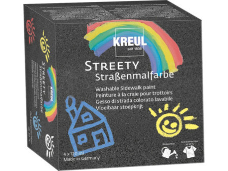 KREUL Peinture à la craie pour trottoir STREETY, 120 ml
