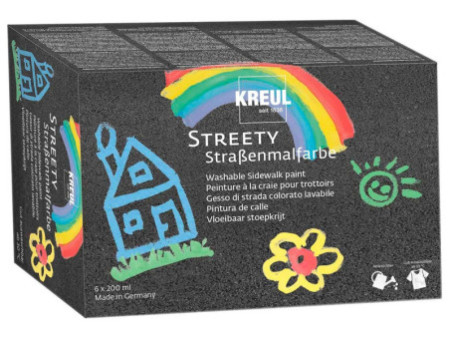 KREUL Peinture à la craie pour trottoir STREETY, 200 ml