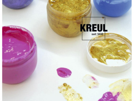 KREUL Gouache aux doigts 'MUCKI' pour enfants chanceux