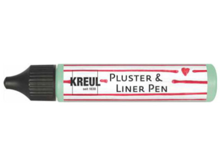 KREUL Pluster & Liner Pen, 29 ml, mint