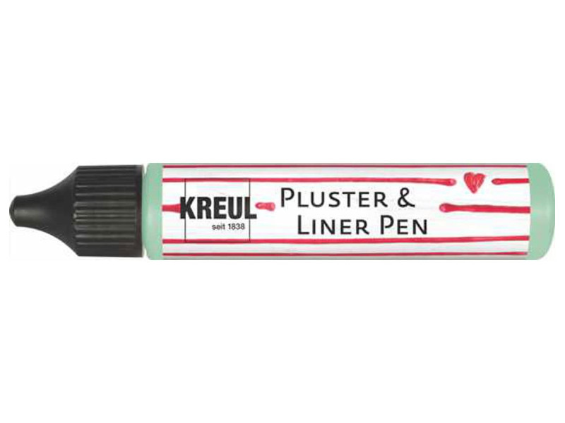 KREUL Pluster & Liner Pen, 29 ml, mint