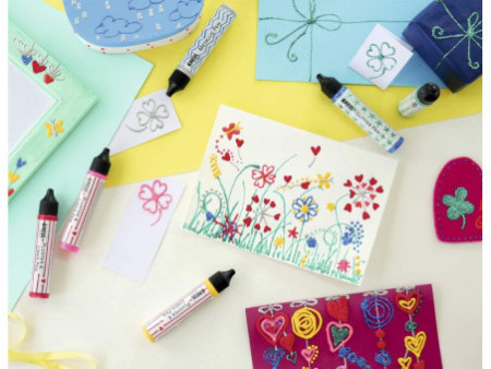 KREUL Kit créatif 'Happy Effects', 6 pièces
