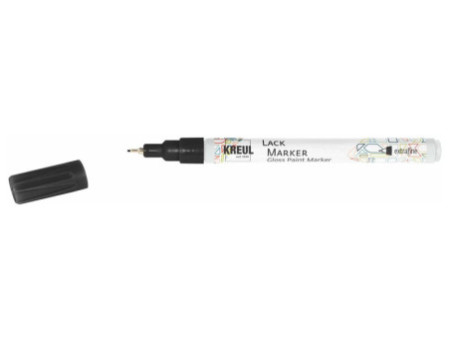 KREUL Lackmarker 'Gloss Paint Marker', extrafine, noir