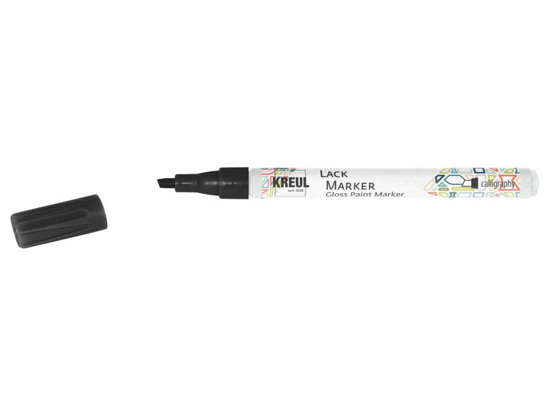 KREUL Lackmarker 'Gloss Paint Marker', calligraphy, noir