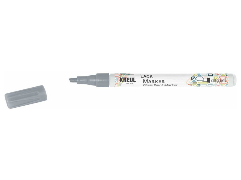 KREUL Lackmarker 'Gloss Paint Marker', calligraphy, argent