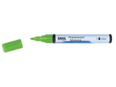 KREUL Marqueur permanent, medium, vert clair