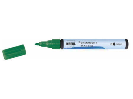 KREUL Marqueur permanent, medium, vert