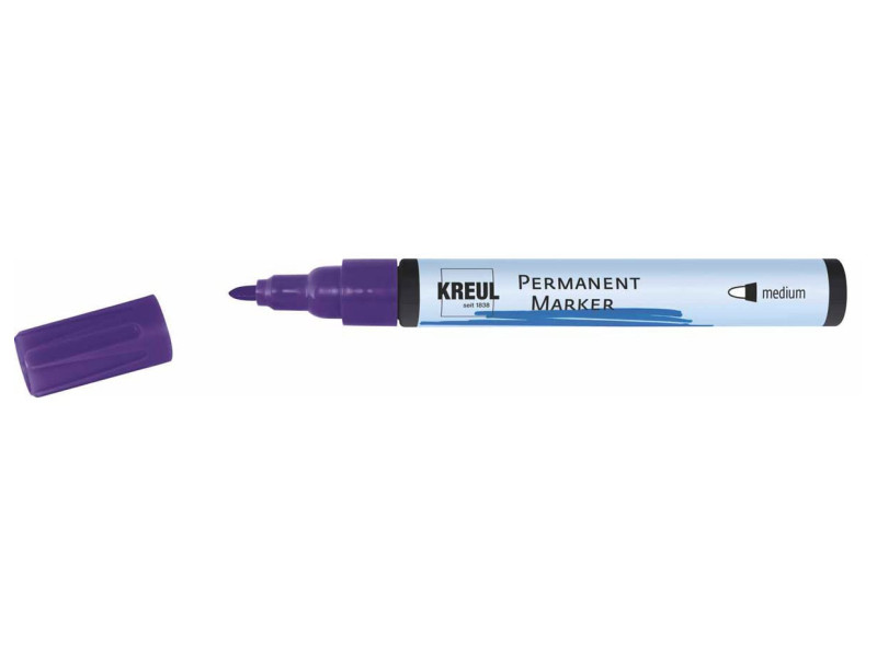 KREUL Marqueur permanent, medium, violet