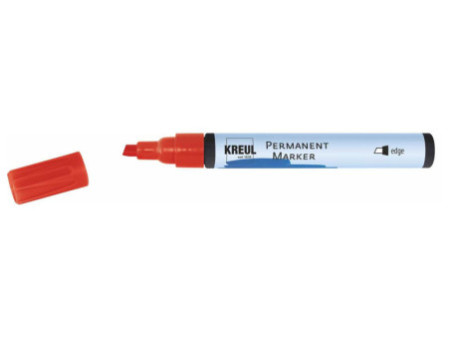 KREUL Marqueur permanent, edge, rouge