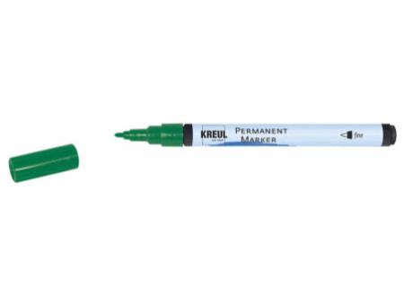 KREUL Marqueur permanent, fine, vert