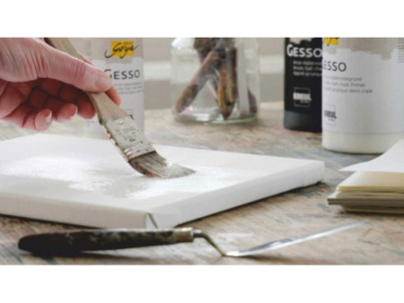 KREUL Apprêt acrylique SOLO Goya Gesso, blanc, 2,5 litres