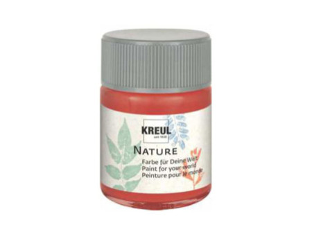 KREUL Peinture créative Nature, 50 ml, corail