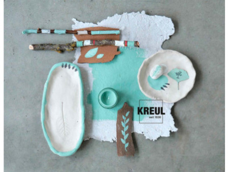 KREUL Peinture créative Nature, 50 ml, eucalyptus
