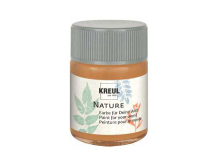 KREUL Peinture créative Nature, 50 ml, terre d'argile