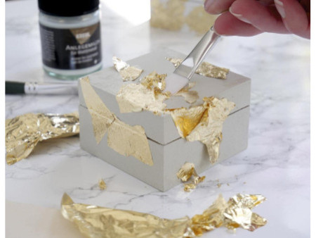 KREUL Dorure à la feuille de métal, Set Golden Elegance