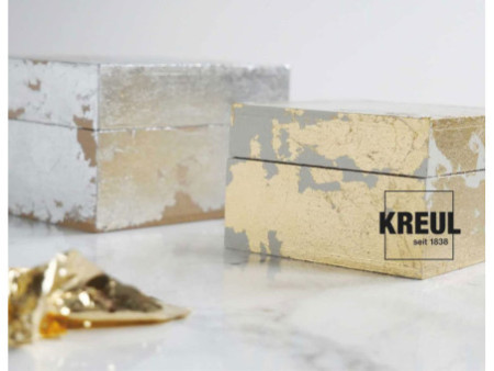 KREUL Dorure à la feuille de métal, Set Golden Elegance