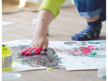 KREUL Gouache aux doigts 'MUCKI', set Premium wildChild