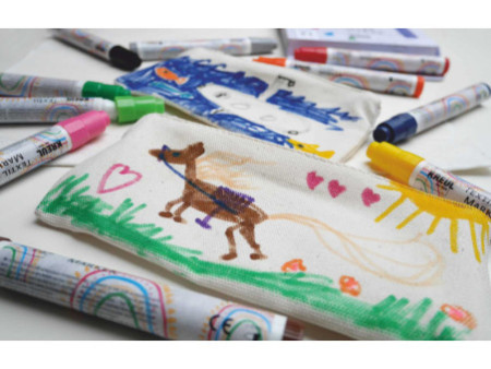 KREUL Feutre textile médium 'Junior', set de 5