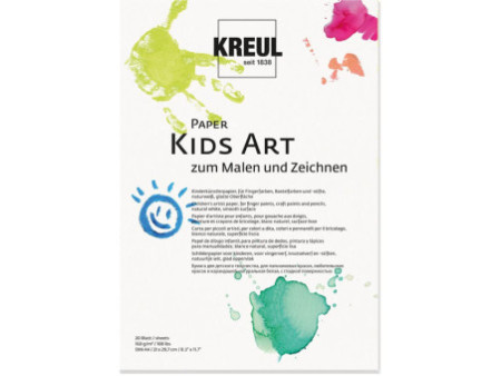 KREUL Papier d'artiste pour enfants 'Paper Kids Art', A4