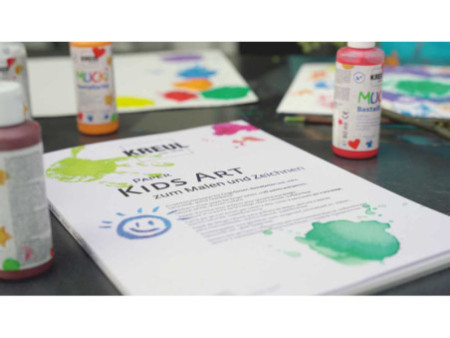 KREUL Papier d'artiste pour enfants 'Paper Kids Art', A4