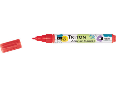 KREUL Marqueur acrylique TRITON Acrylic Marker, rouge cerise
