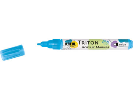 KREUL Marqueur acrylique TRITON Acrylic Marker, bleu clair