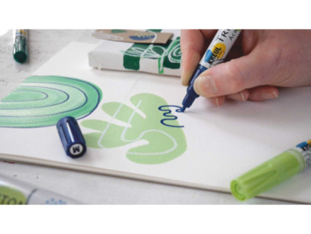 KREUL Marqueur acrylique TRITON Acrylic Marker, vert clair