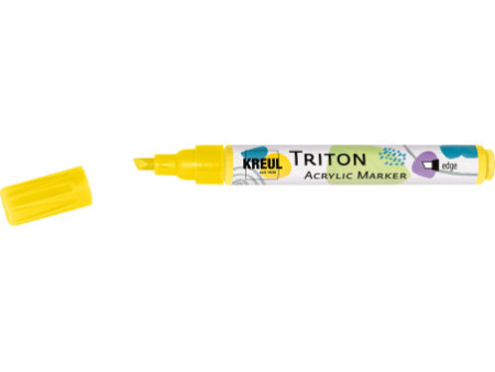 KREUL Marqueur acrylique TRITON Acrylic Marker, jaune clair