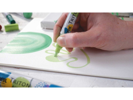KREUL Marqueur acrylique TRITON Acrylic Marker, jaune clair